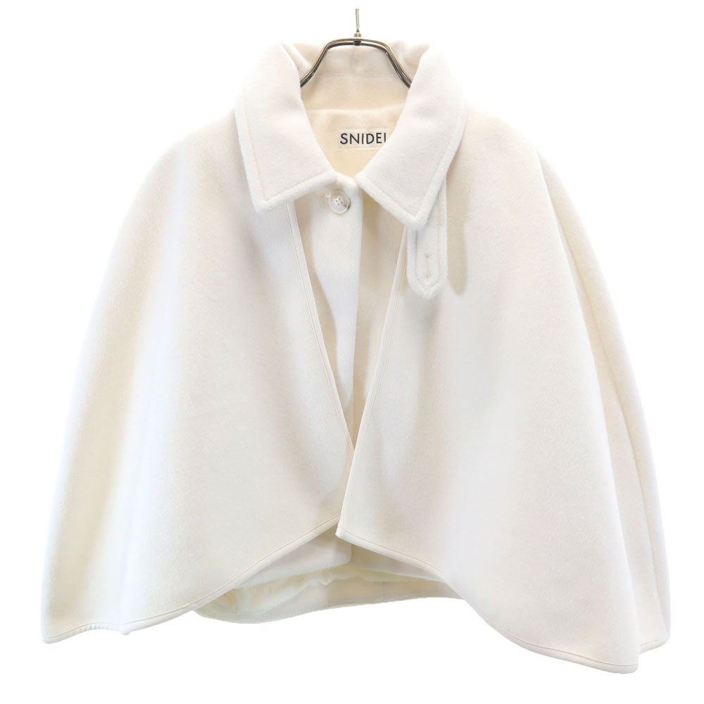 SNIDEL スナイデル 23年製 レイヤード ポンチョ F ホワイト SFKB235300 レディース拍卖