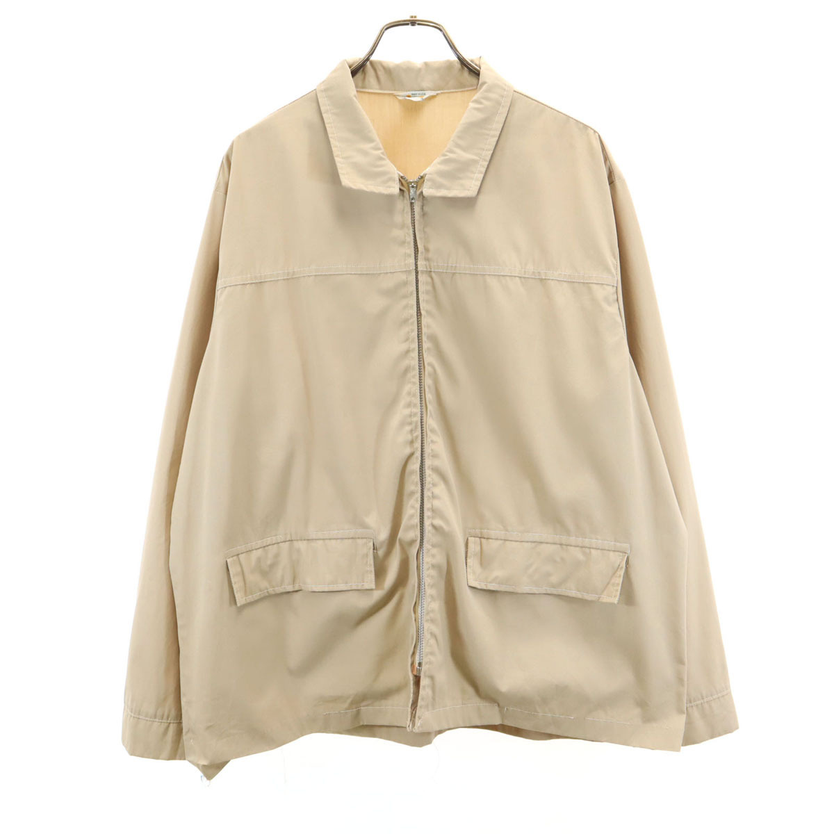 sportswear スポーツウェア 70s 80s USA製 ヴィンテージ ブルゾン ベージュ系 他 ジャケット メンズ拍卖