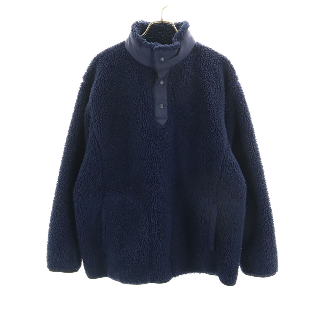 UNIQLO ユニクロ ホワイトマウンテニアリング コラボ フリースジャケット S ネイビー x White Mountaineering プルオーバー メンズ拍卖