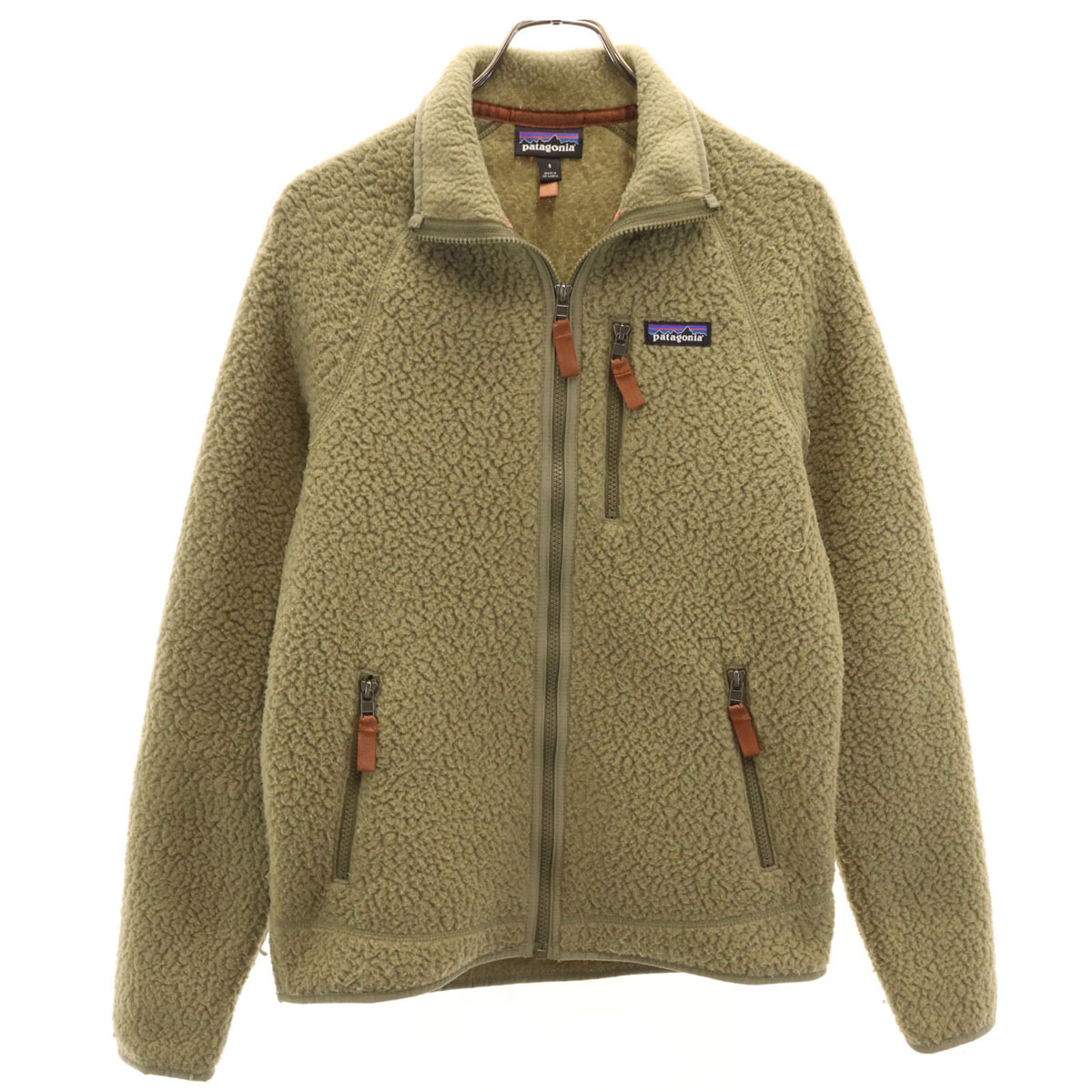 patagonia パタゴニア 19AW レトロパイル ジャケット S カーキ フリースジャケット 22801FA19 メンズ拍卖