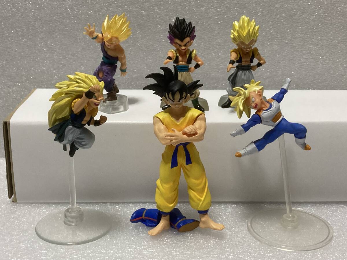 ドラゴンボール HG サイヤ人 孫悟空 悟飯 ゴテンクス 6種セット ガチャ 拍卖