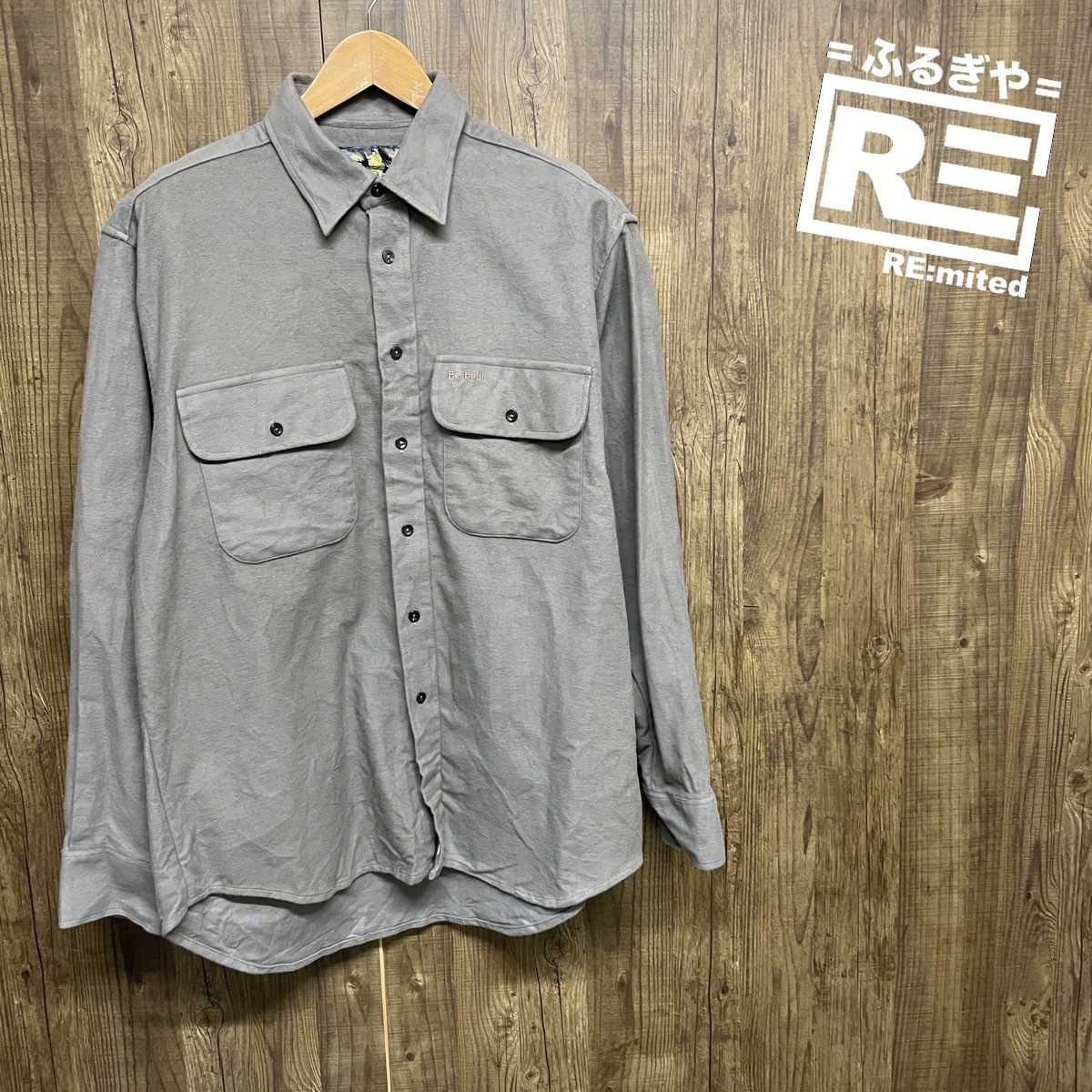 L Barbour バブアー ヘビーウェイトシャツ 3245拍卖
