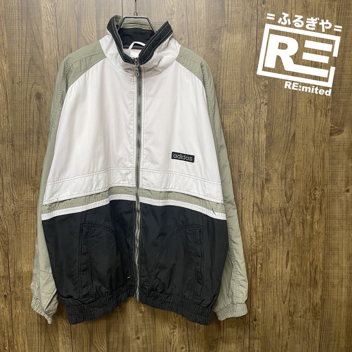 L adidas アディダス ナイロンジャケット ブルゾン 4981拍卖