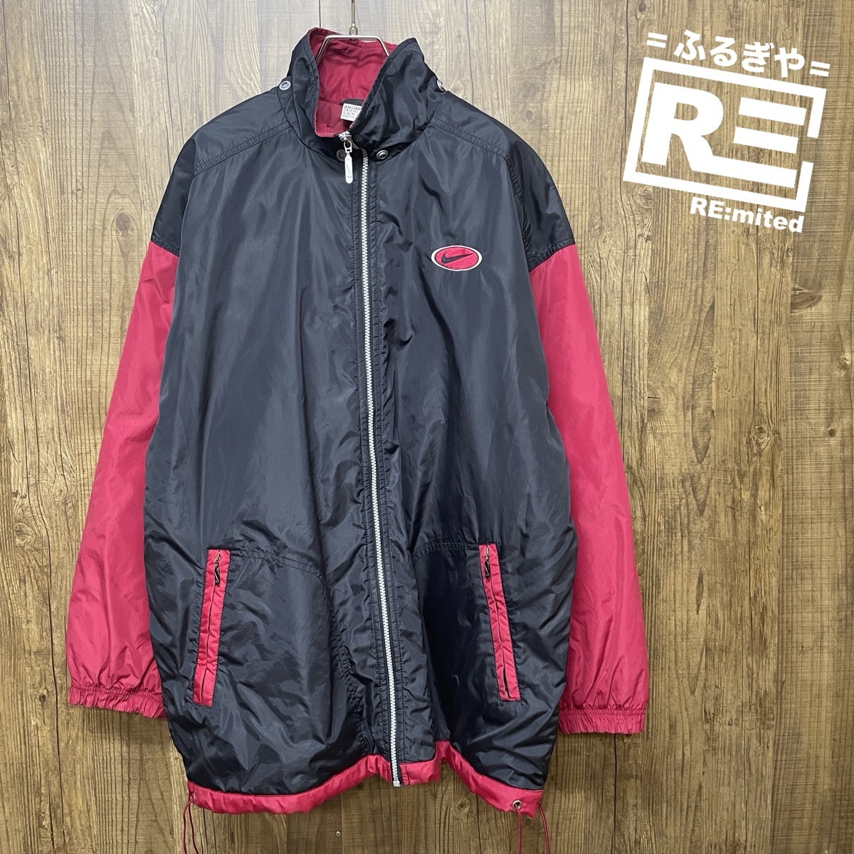 L NIKE ナイキ ナイロンジャケット 90s 4983拍卖