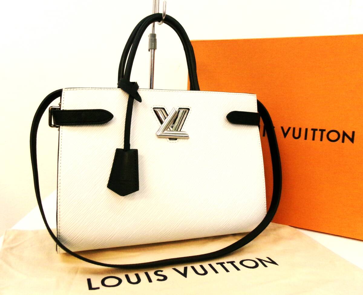本物税込ルイヴィトン エピ ツイスト・トート(M53396)2WAYバッグ拍卖