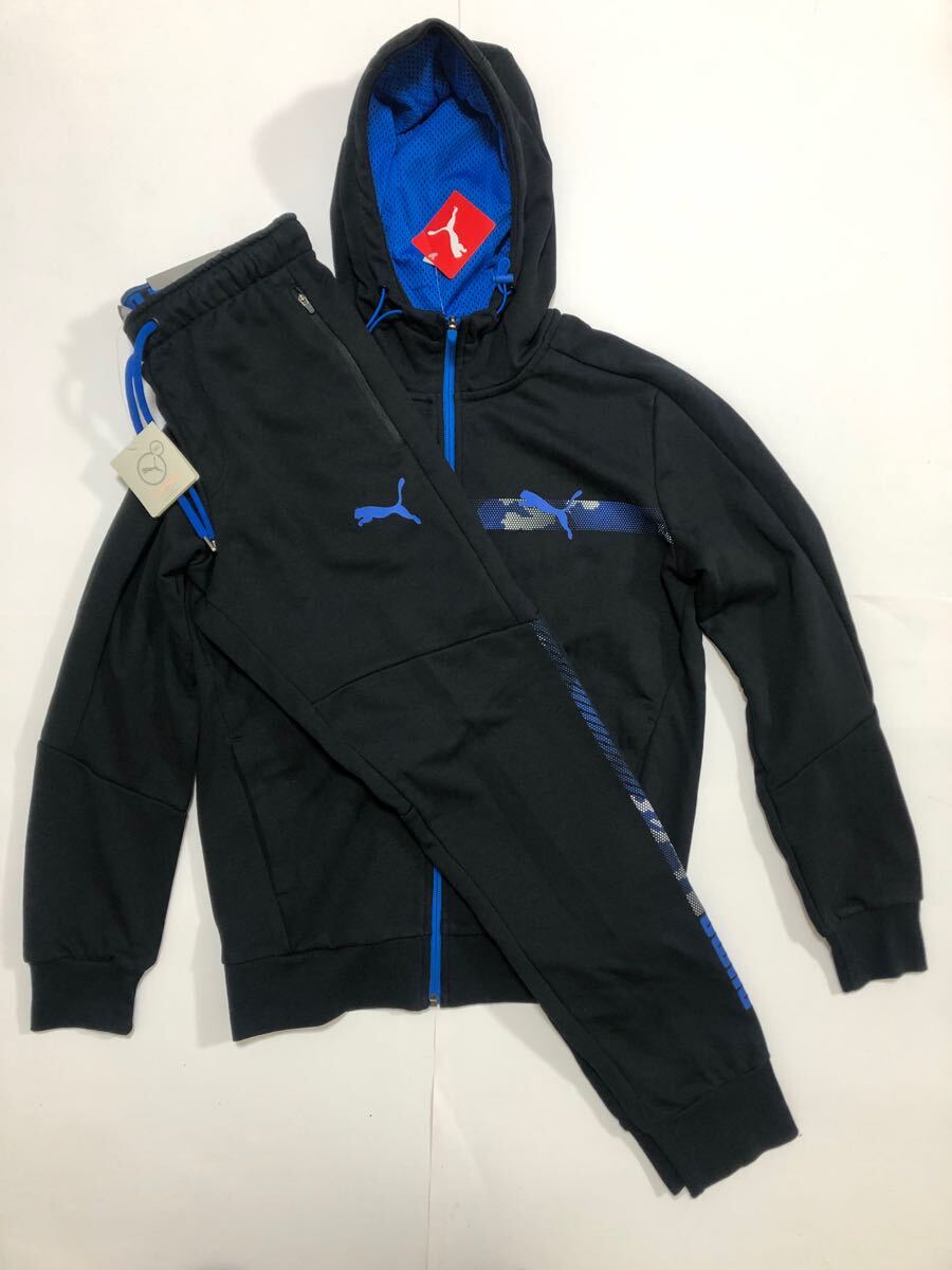 未使用 タグ付 PUMA セットアップ M プーマ 上下セット ジャージ スウェット トレーニングウェア ジムウェア プーマジャパン拍卖