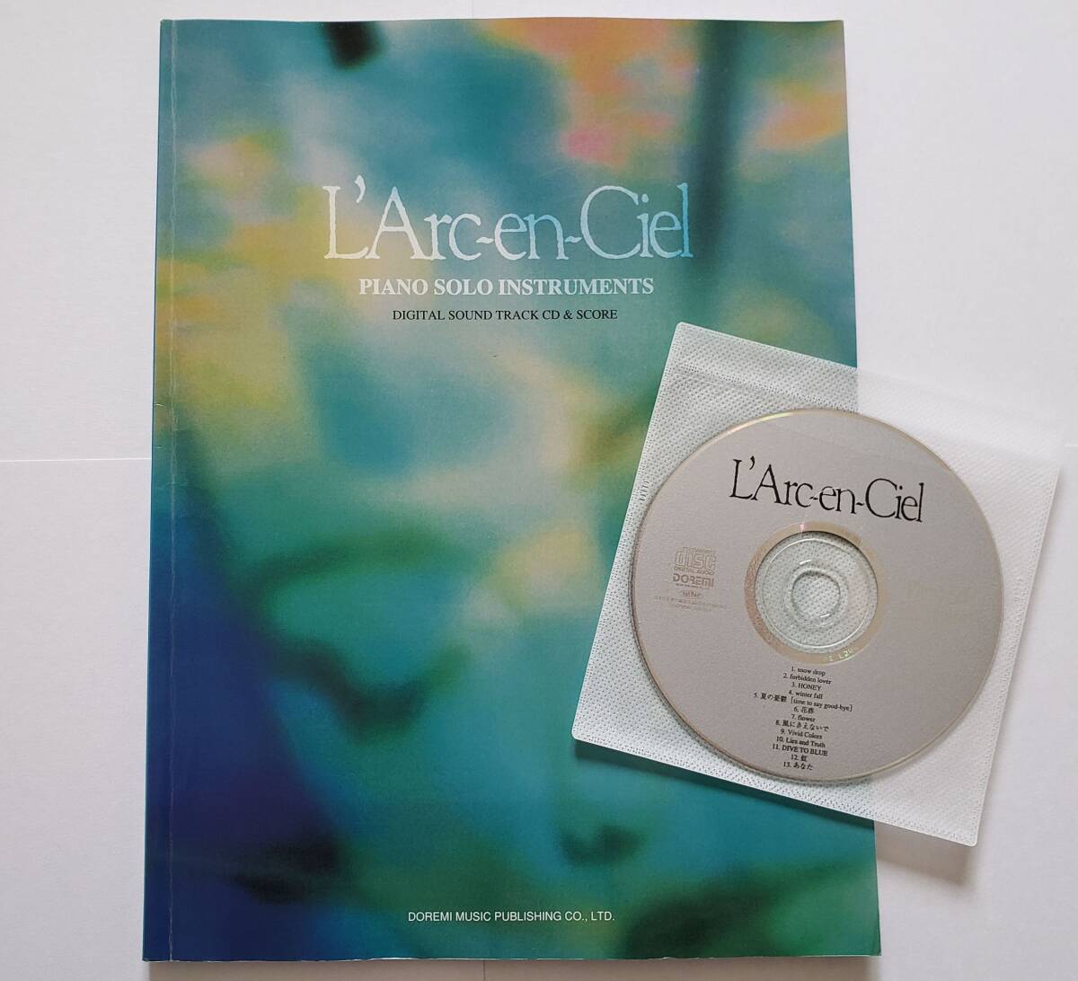 CD付 ラルク・アン・シエル ピアノ・ソロ・インストゥルメンツ L’Arc-en-Ciel PIANO SOLO INST ラルク インスト 楽譜 ピアノ ソロ スコア拍卖