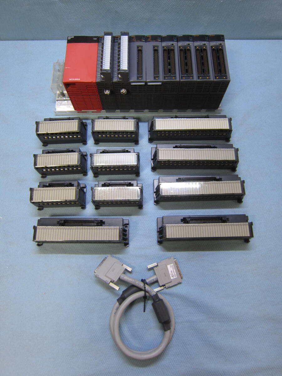MITSUBISHI MELSEC Q61P Q68DAVN*2 QD62*2 QX42*2 QY42P*2 Q68B FA-TB32XY*5 FA-TB16XY*6 三菱シーケンサ拍卖