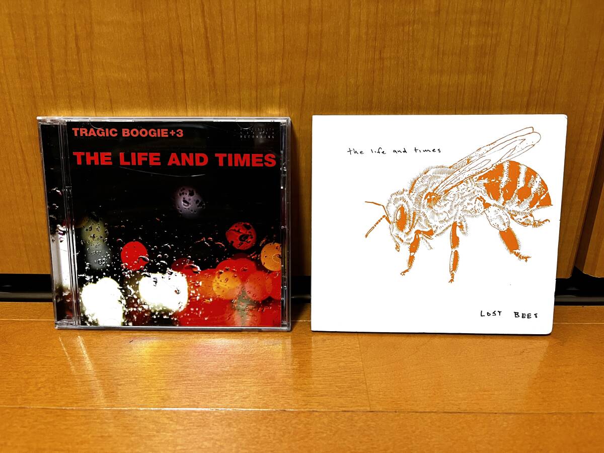 【国内盤/輸入盤】The Life And Times CD2枚セット『Tragic Boogie+3/Lost Bees』(Slimstyle Records/thin0080/StiffSlack/STSL-39/shiner)拍卖