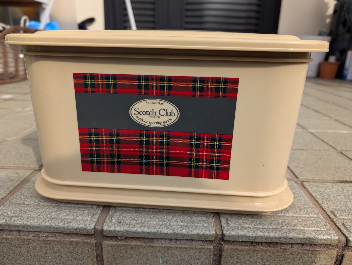 スコッチクラブ ・ピクニックキット・ピクニックバスケット・アウトドア・キャンプ用 未使用品拍卖