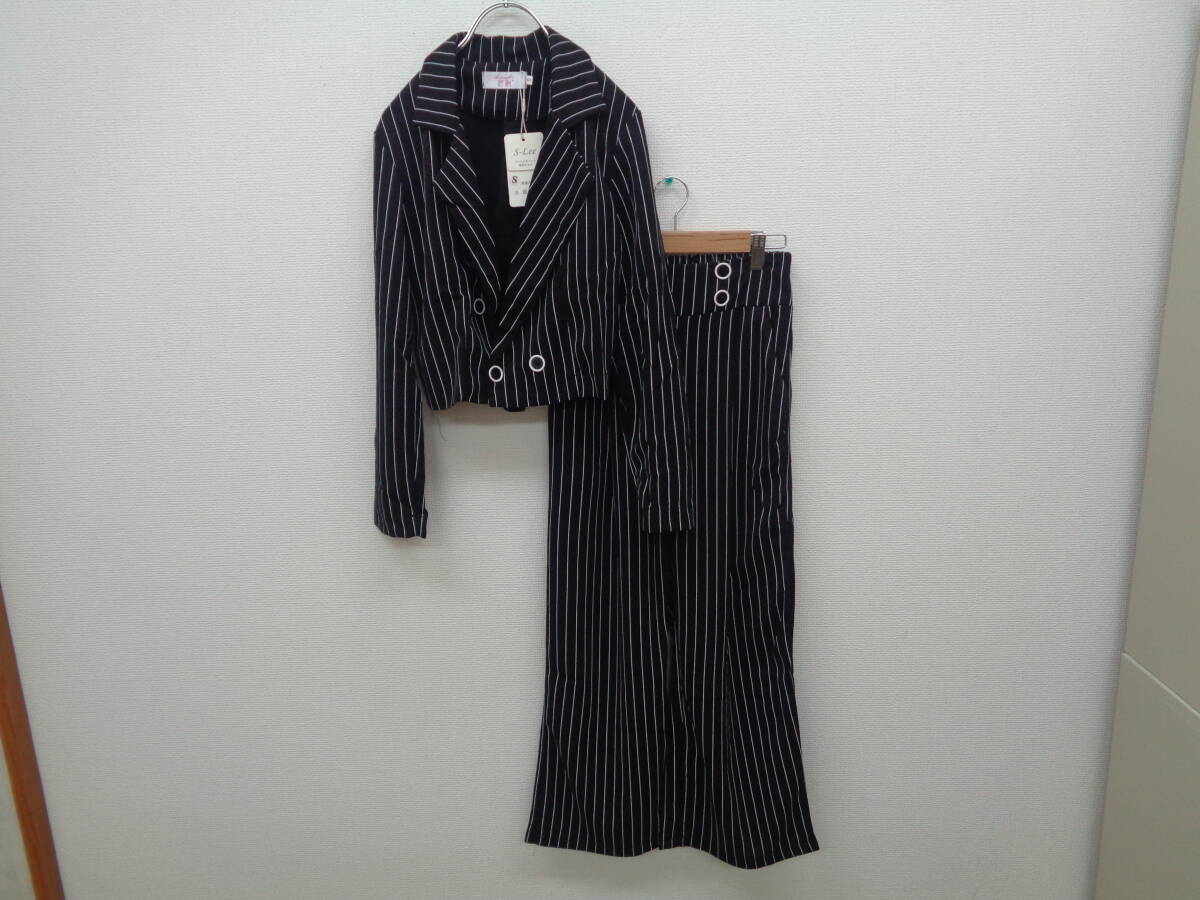 スーツ レディース 薄手 ストライプ 【A0073】拍卖