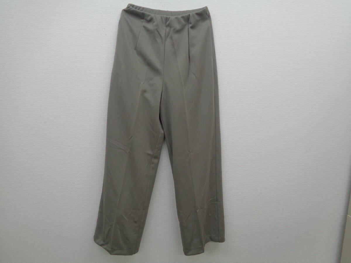 秀英産業 タイツ不要ワイドパンツ パンツ Lサイズ グレー 【A0109】拍卖