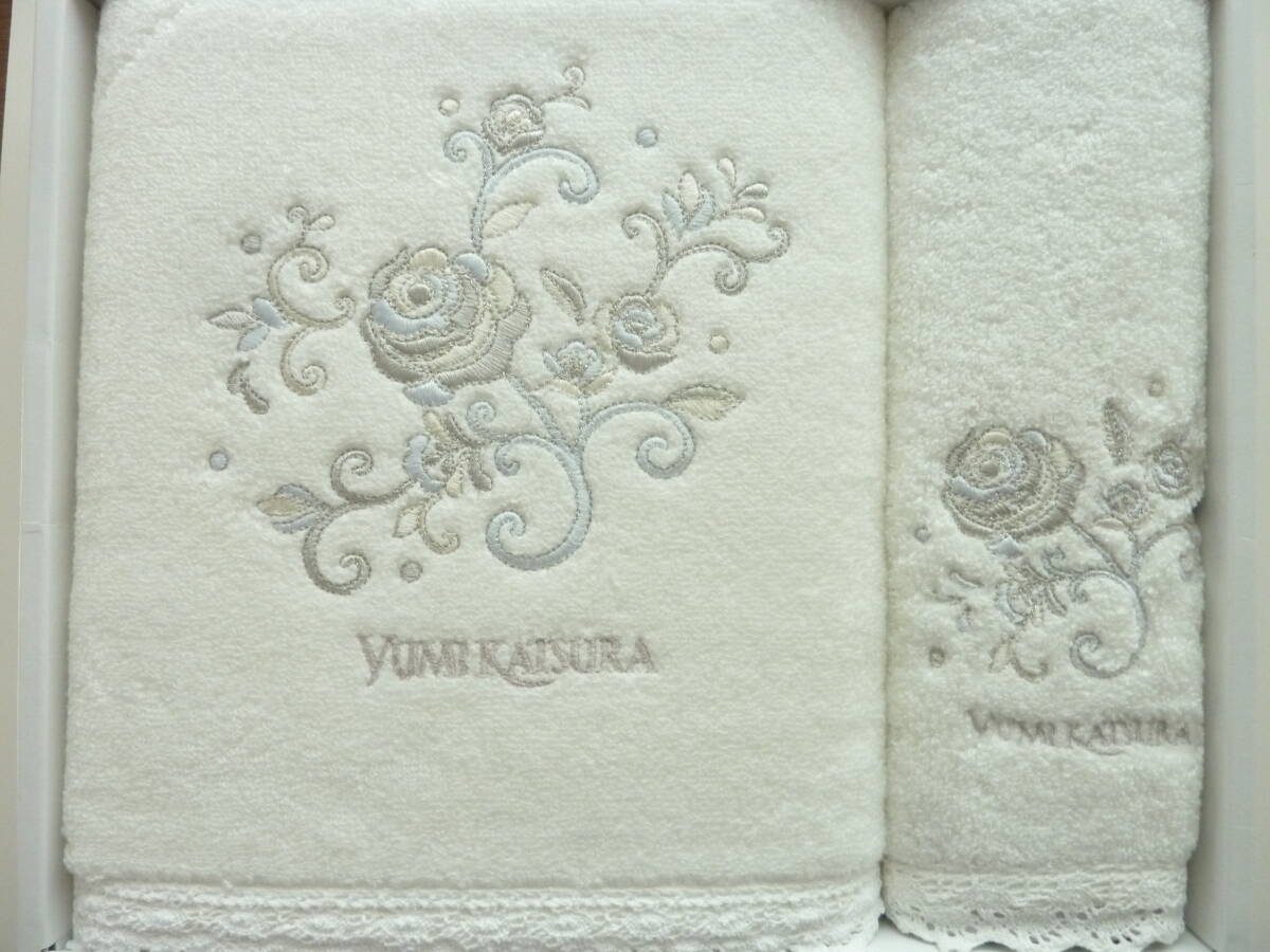 未使用 YUMI KATSURA 桂由美 バスタオル&ウォッシュタオル拍卖