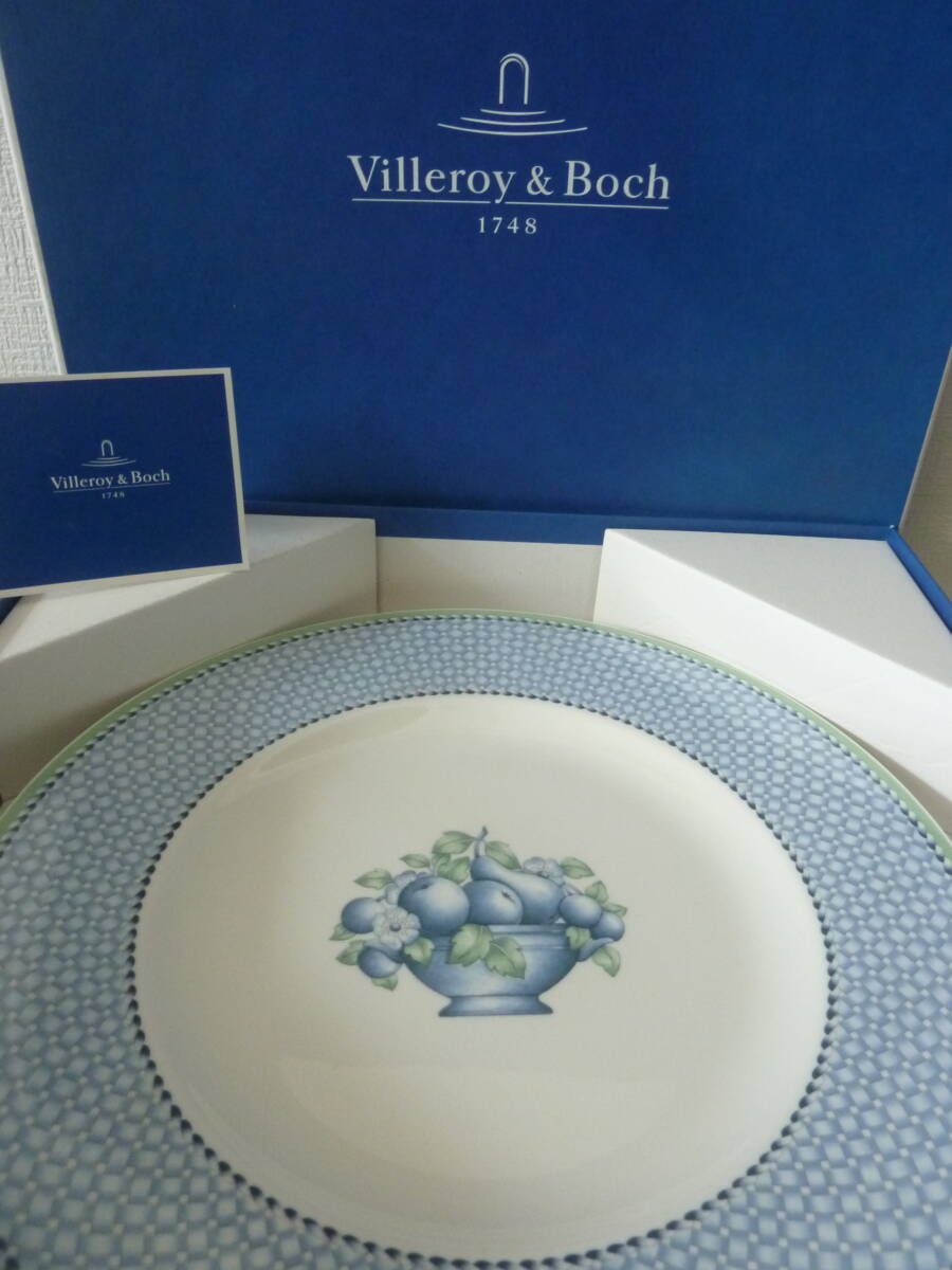 未使用 Villeroy&Boch PROVENCE CASSIS ビレロイ&ボッホ プロヴァンス カシス 27㎝ プレート 1枚 拍卖