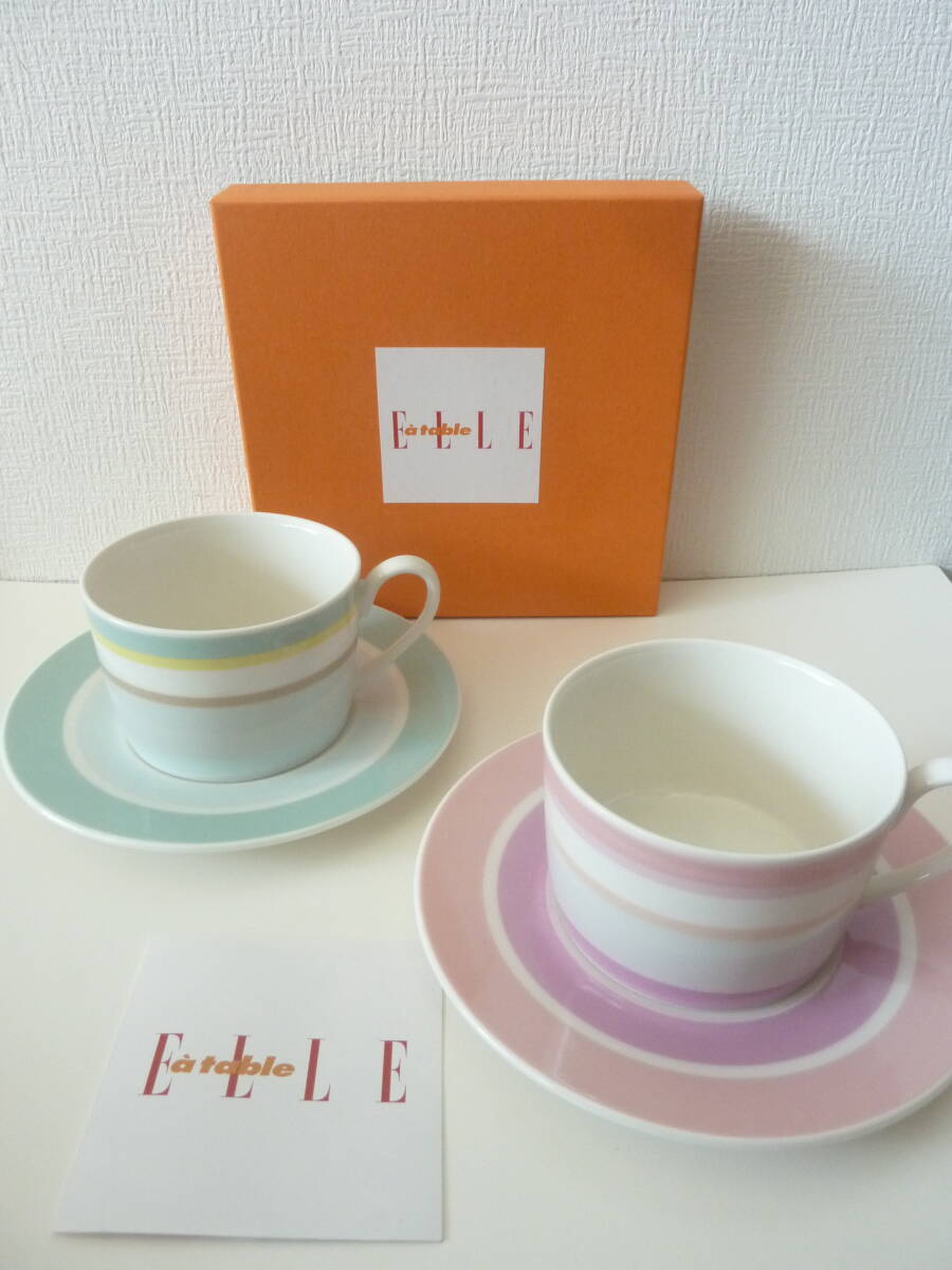 未使用 ELLE ペアコーヒーセット拍卖