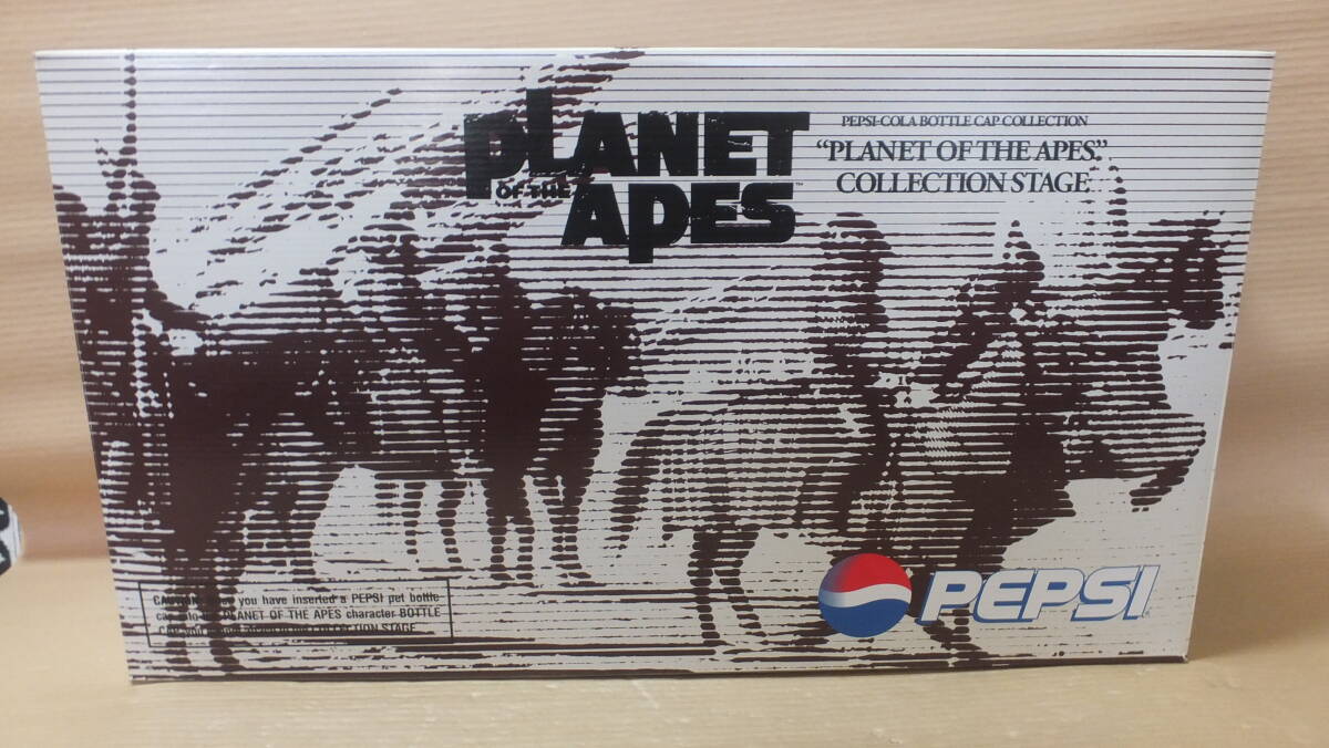 ★超格安!!PEPSI ボトルキャップコレクション 猿の惑星 全42個+展示台一式 おまけ付 ★拍卖