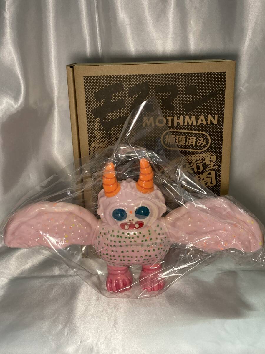 デハラユキノリ モスマン 1stカラー ソフビ フィギュア 未確認生物 UMA サトシ君 サトシヤマモト DEHARA YUKINORI拍卖