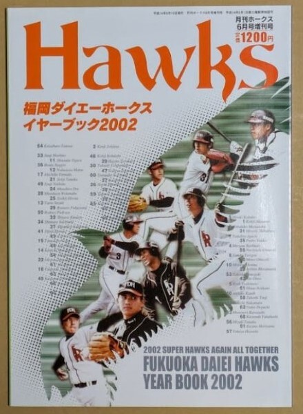 2002 福岡ダイエーホークス イヤーブック 2002年 ファンブック ソフトバンク 秋山幸二小久保裕紀松中信彦城島健司柴原洋井口資仁拍卖