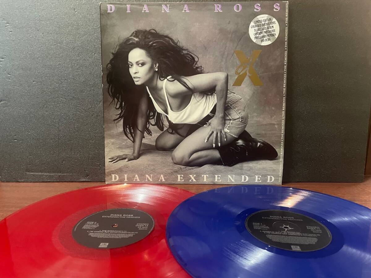 【即決】【再生確認済み】カラー・ヴァイナル/Diana Ross/Diana Extended/EMI DREX 1/David Morales/Satoshi Tomiie拍卖