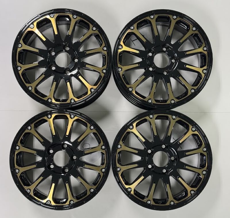 C-HR デリカD5 RAV4 SSR DEVIDE FT 16インチ 7.0J 5穴 PCD114.3 デープゴールド 展示品 4本小傷あり ディバイド エフティー拍卖