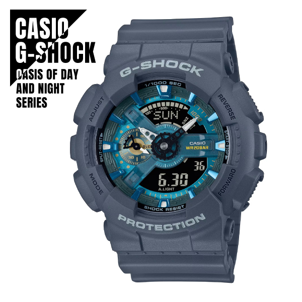 国内正規品 CASIO カシオ G-SHOCK Gショック OASIS OF DAY AND NIGHTシリーズ GA-110AS-2AJF 腕時計 メンズ拍卖