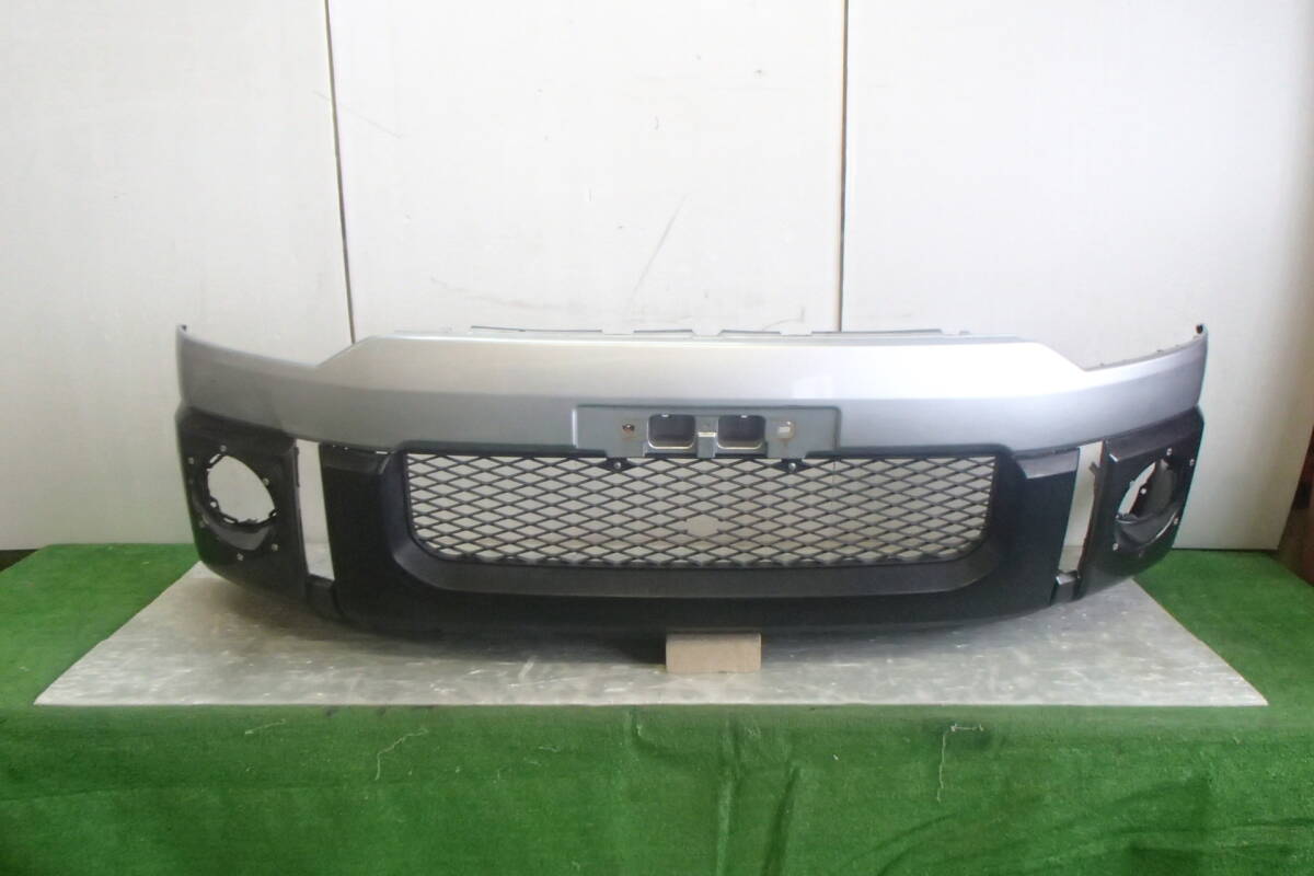 CV1W/CV2W/CV4W/CV5W 前期 デリカD5 フロントバンパー マットブラック ロア A19 クールシルバーメタリック 6400A878 【25-175】拍卖
