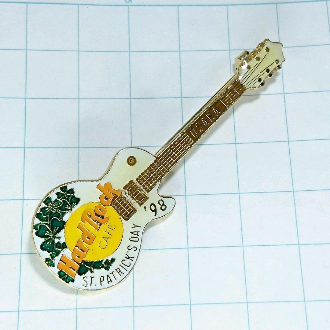 送料無料)Hard Rock Cafe ハードロックカフェ クローバ ギター ピンバッジ ピンズ A15146拍卖