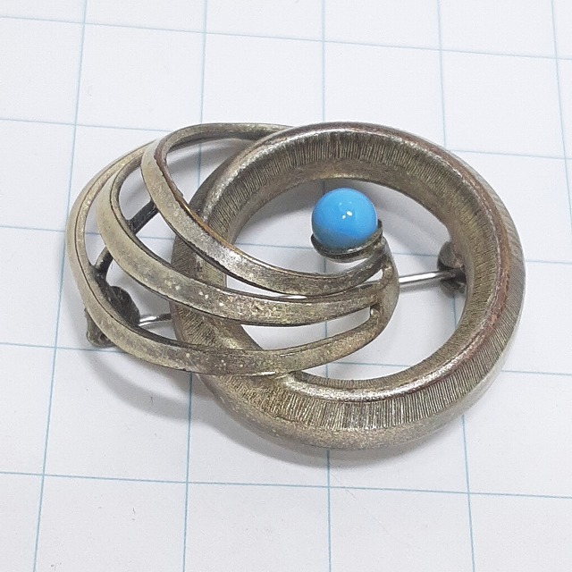 送料無料)ビンテージ☆デザインブローチ☆アンティーク ブローチ A28087拍卖