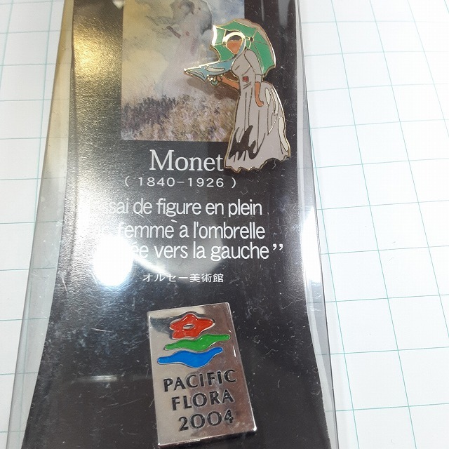 送料無料)未開封 オルセー美術館 モネ 旅行観光記念 ピンバッジ PINS ピンズ A28508拍卖