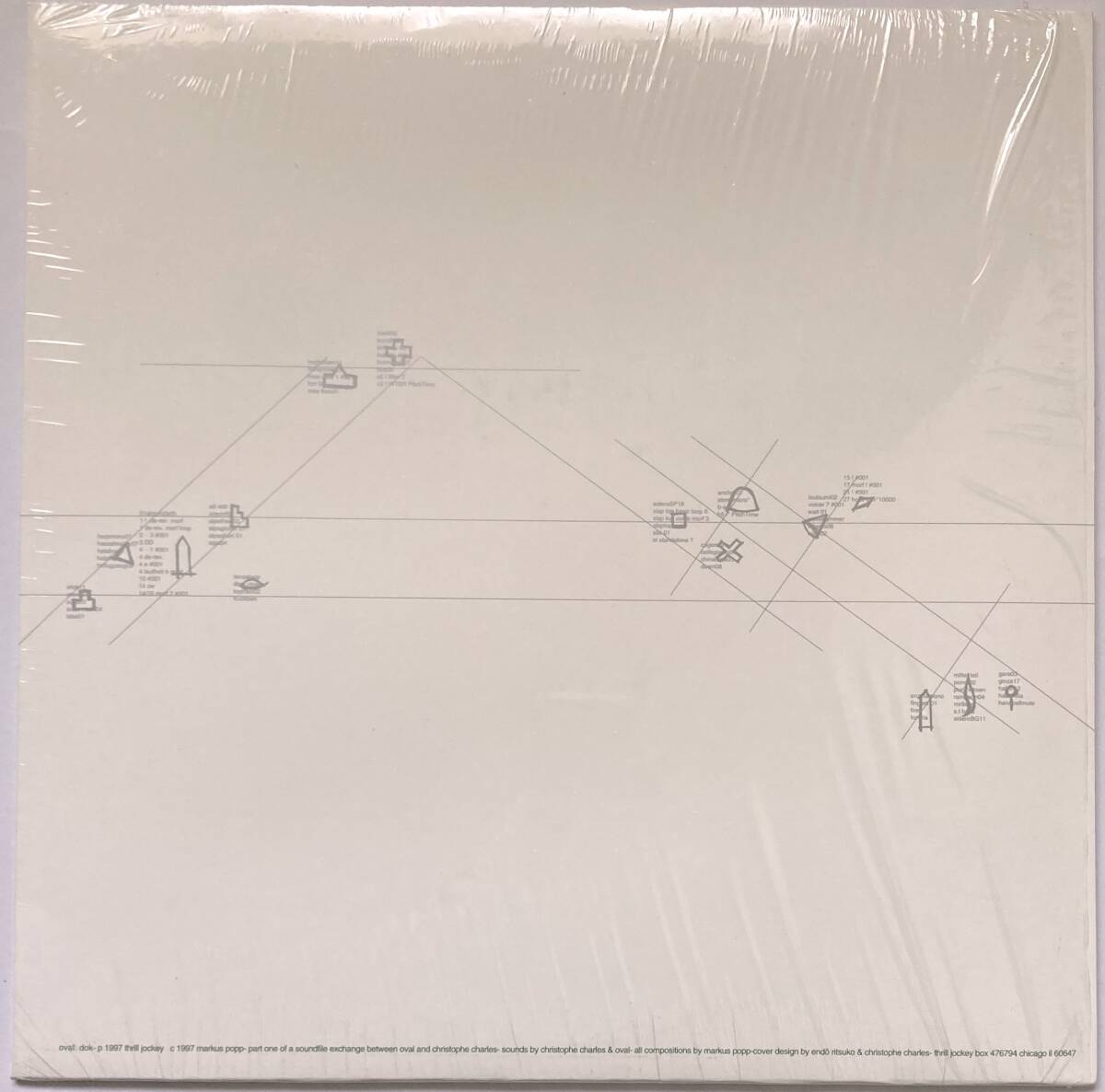 限定盤【LP】Oval / Dok ■Thrill Jockey ■音響系~美麗アンビエント・ノイズ ■Fennesz好きにも拍卖