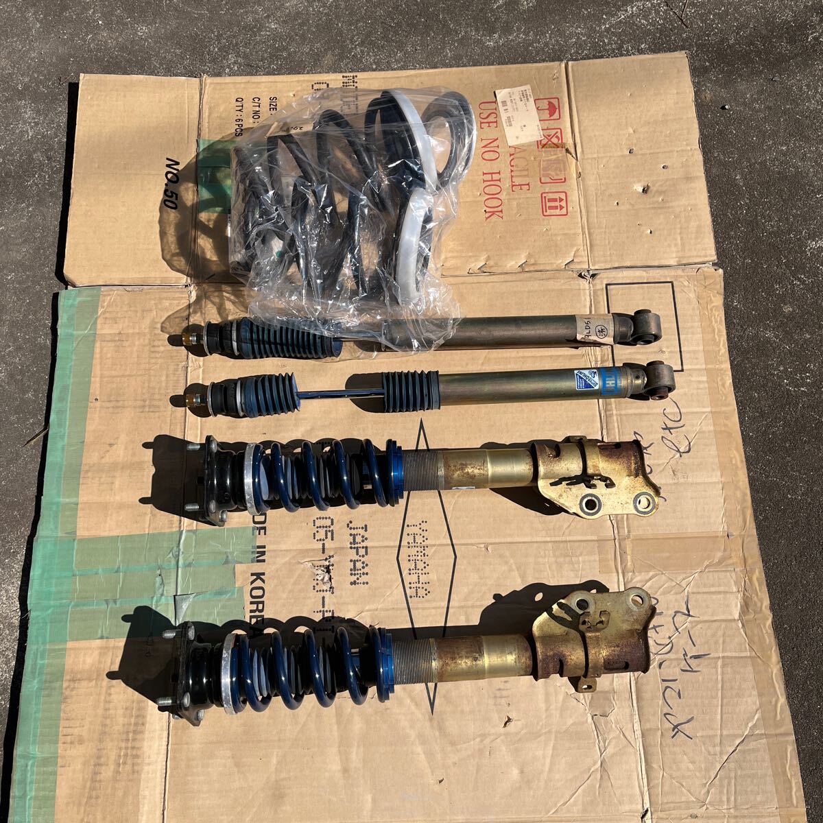 MPV ly3p 用スーパーオーリンズサスペンション 前後セット 中古品拍卖