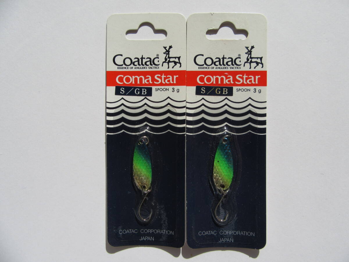 Coatac Coma Star spoon 3g コータック コマスター スプーン イワナ 渓流 岩魚 山女魚 トラウト拍卖