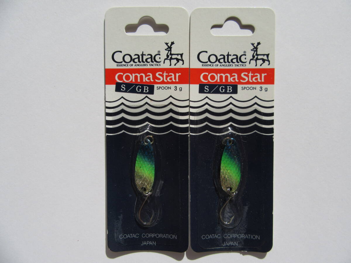 Coatac Coma Star spoon 3g コータック コマスター スプーン イワナ 渓流 岩魚 山女魚 トラウト拍卖