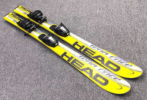 1757★HEAD TEAM RACE 110cm★中古/子供用/ヘッド/チューンナップ済み/ビンディング設定(無料)/ブーツ・ストック追加可拍卖