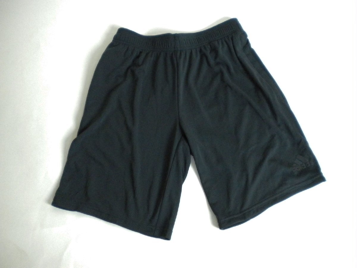 新品 ♪★ アディダス adidas ショートパンツ CE4727 EAU80 黒 トレーニング ランニング ジム 夏物 ハーフパンツ サイズM ★ 22707拍卖