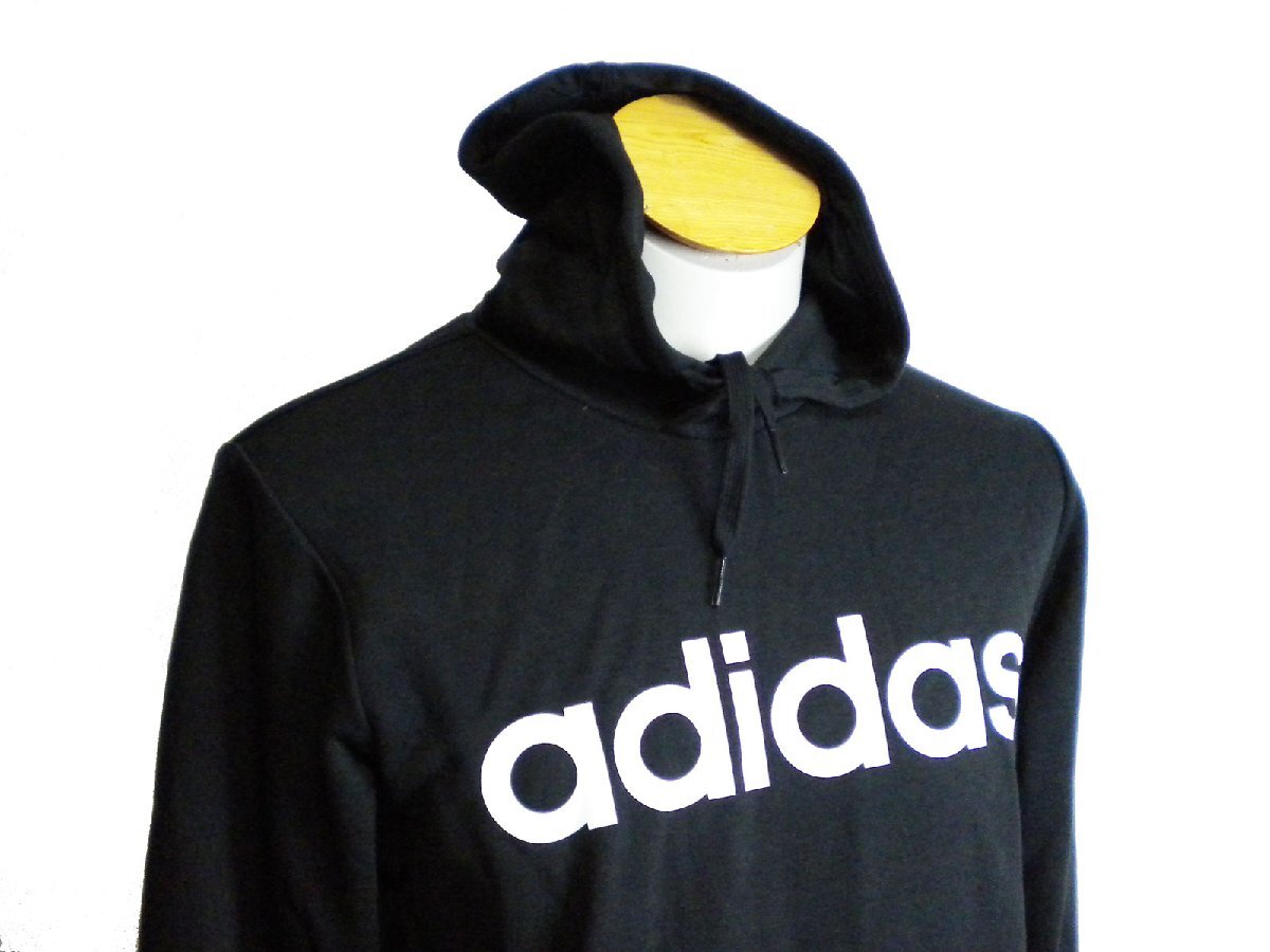 新品 ♪★ アディダス adidas パーカー プルオーバー GK9064 メンズ 黒 春物 秋物 ブラック サイズM ★ 24307 拍卖