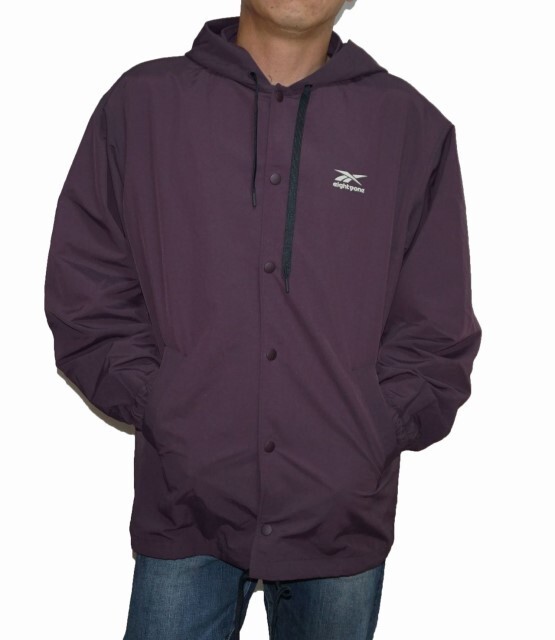 新品 ♪★ リーボック Reebok eightyone コーチジャケット メンズ midsha 防寒 防風 耐寒 保温 秋物 冬物 表記サイズM ★ 25105拍卖