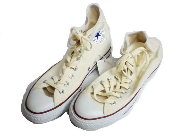新品 ♪★ コンバース CONVERSE オールスター ALL STAR ハイカット スニーカー シューズ 白色 27.5cm ★ 17508拍卖