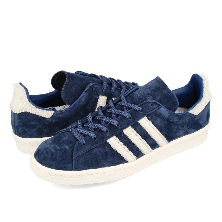 新品 ♪ ★ アディダス adidas キャンパス 80s ネイビー パイソン スニーカー スエード ハラコ 紺色 GY0406 28.0cm ★ 23808拍卖