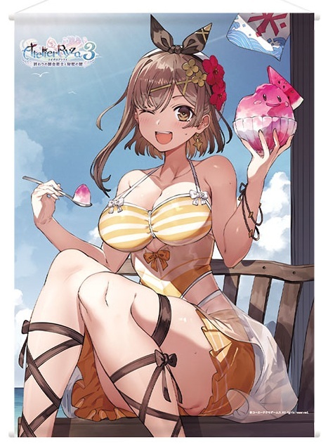 ライザのアトリエ3 WスエードB2タペストリー 真夏の至福拍卖