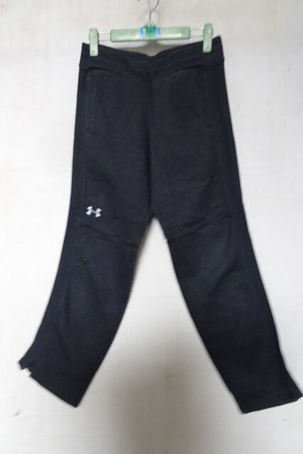 UNDER ARMOUR/アンダーアーマー/スウェットロングパンツ/裏起毛素材/脇リブ素材/裾スリット/濃紺/ダークネイビー/SMサイズ(2/12R7)拍卖