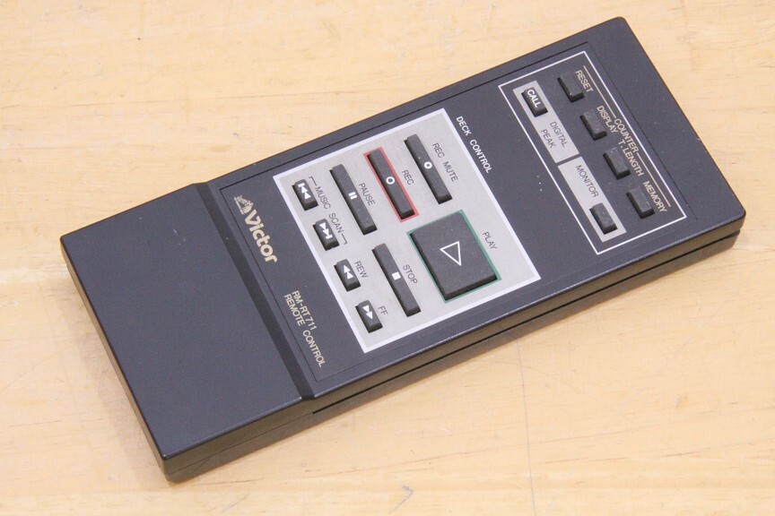 ///ビクター 3HEADカセットデッキ用リモコン RM-RT711 ///拍卖