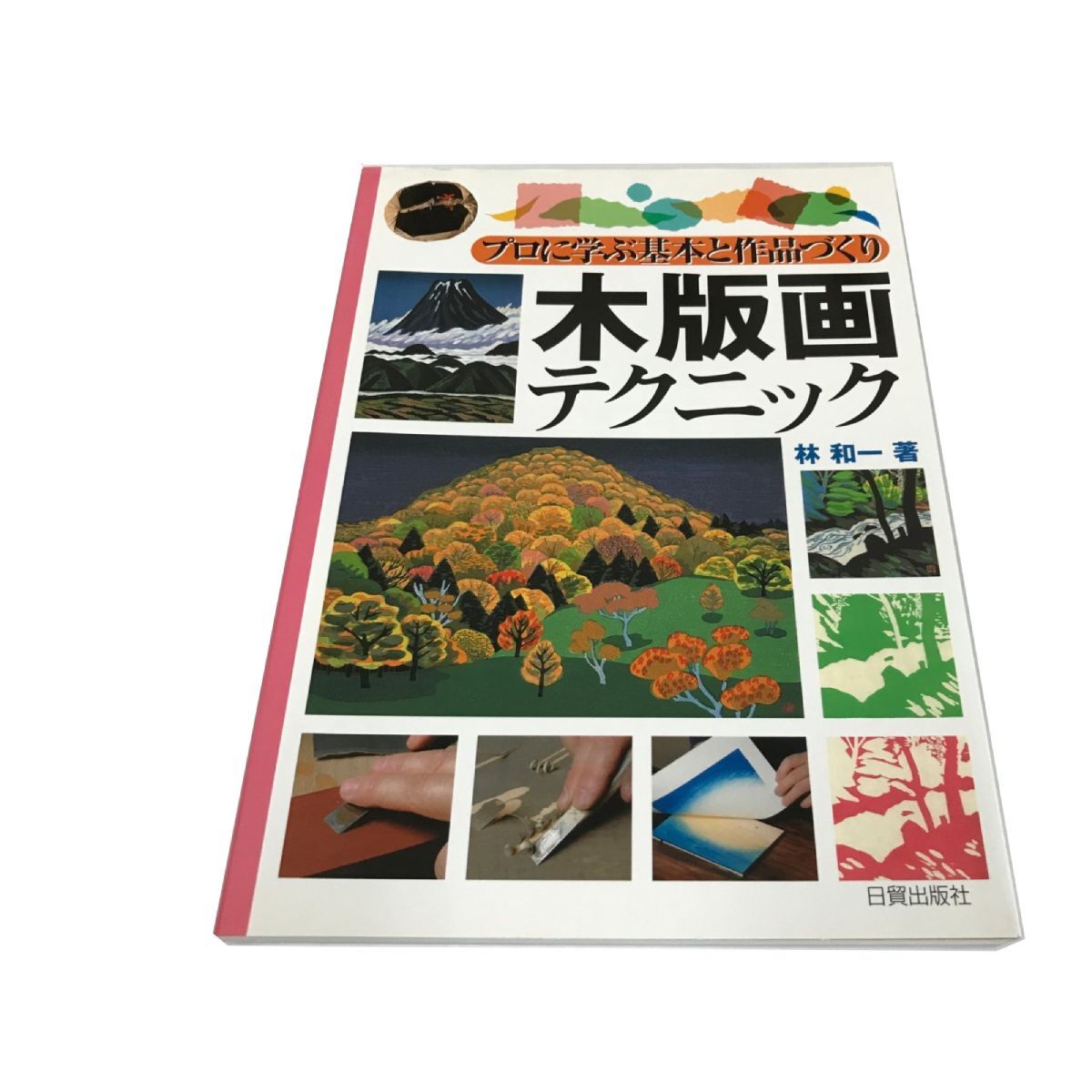 Z/A/プロに学ぶ基本と作品づくり 木版画テクニック/林和一/日貿出版社/2007年6月 2刷/彫り 摺り 道具と材料 制作の実際拍卖