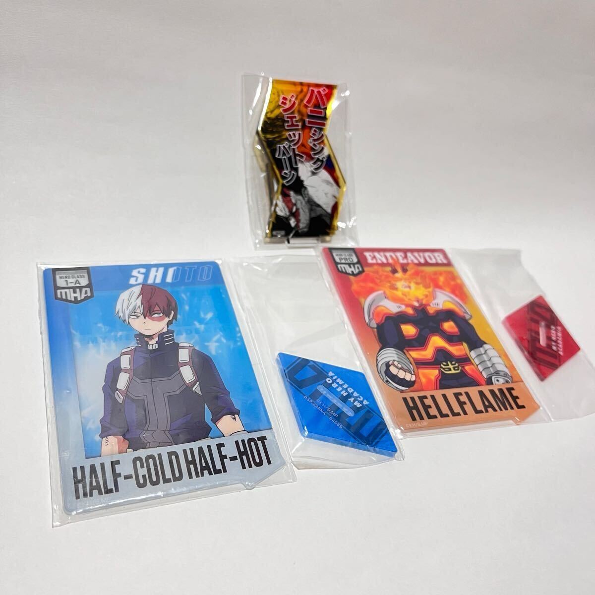 一番くじ【僕のヒーローアカデミア】アクリルスタンド セット【轟焦凍・エンデヴァー】ヒロアカ拍卖