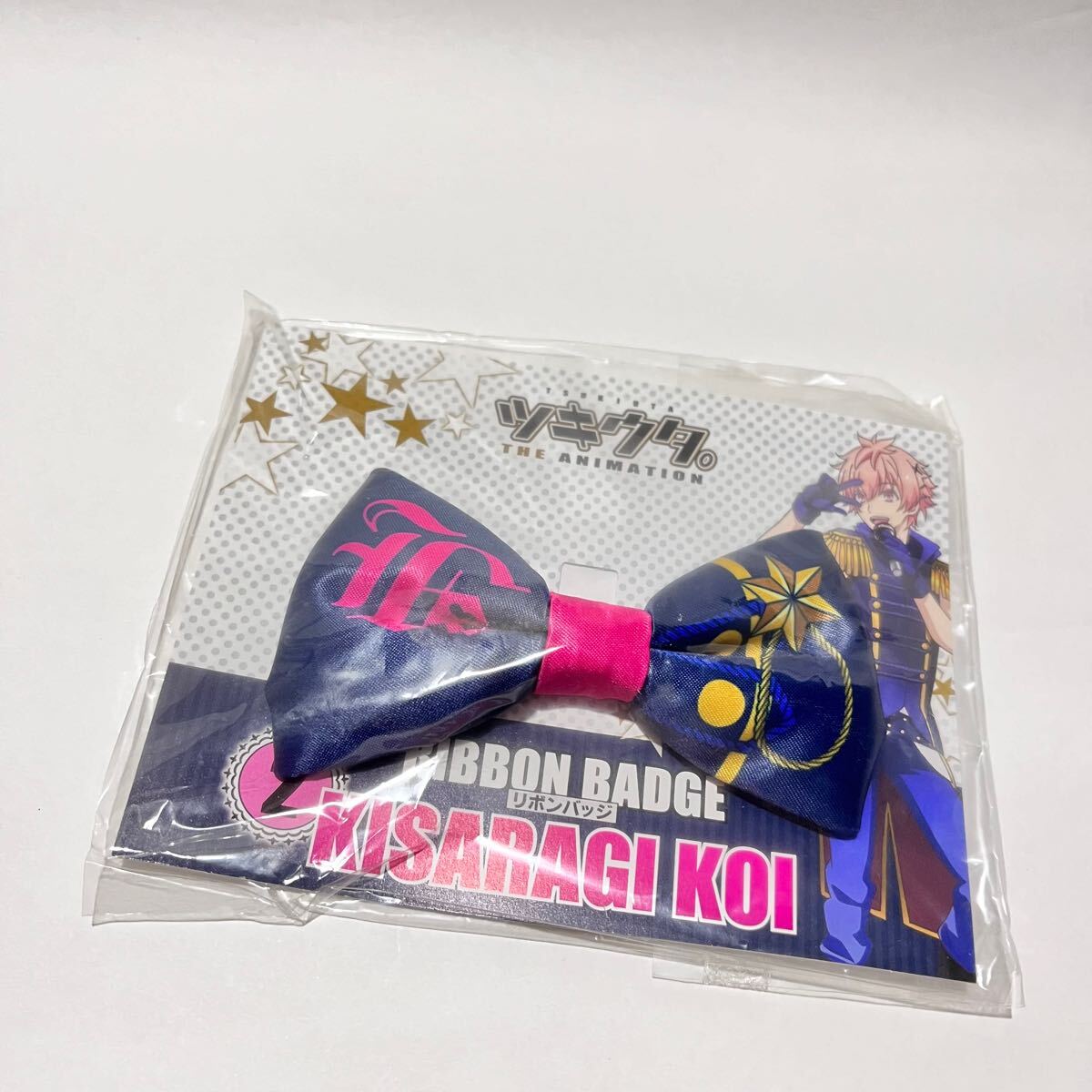 【ツキウタ。THE ANIMATION】リボンバッジ【如月恋】ツキプロ拍卖