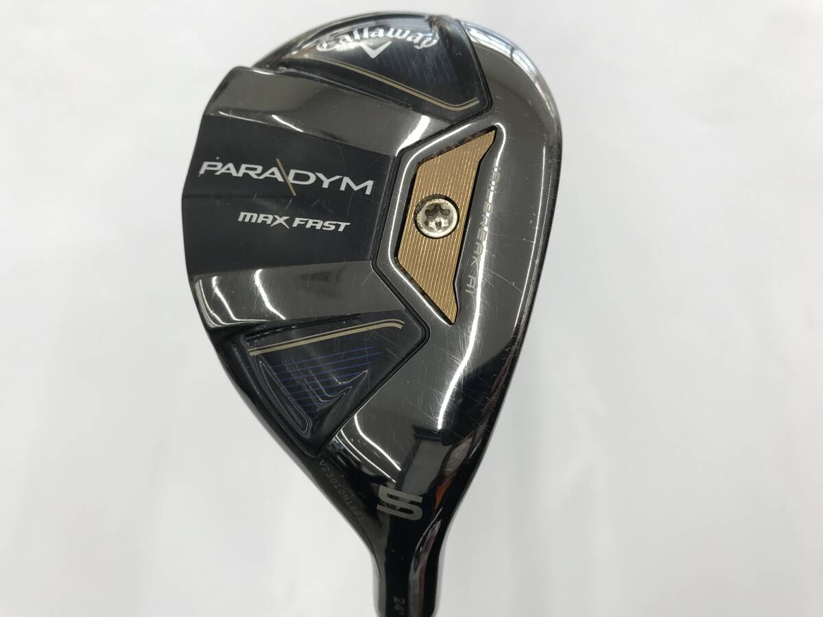 UT キャロウェイ PARADYM MAXFAST 24度 flex:SR SPEEDER NX 40 for CW メンズ右 即決価格拍卖