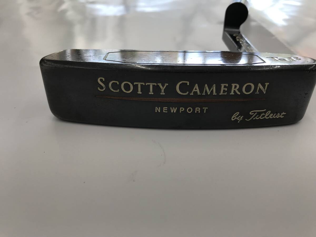 【レア】パター タイトリスト スコッティキャメロン NEWPORT Tel3 メンズ右 即決価格【希少】拍卖