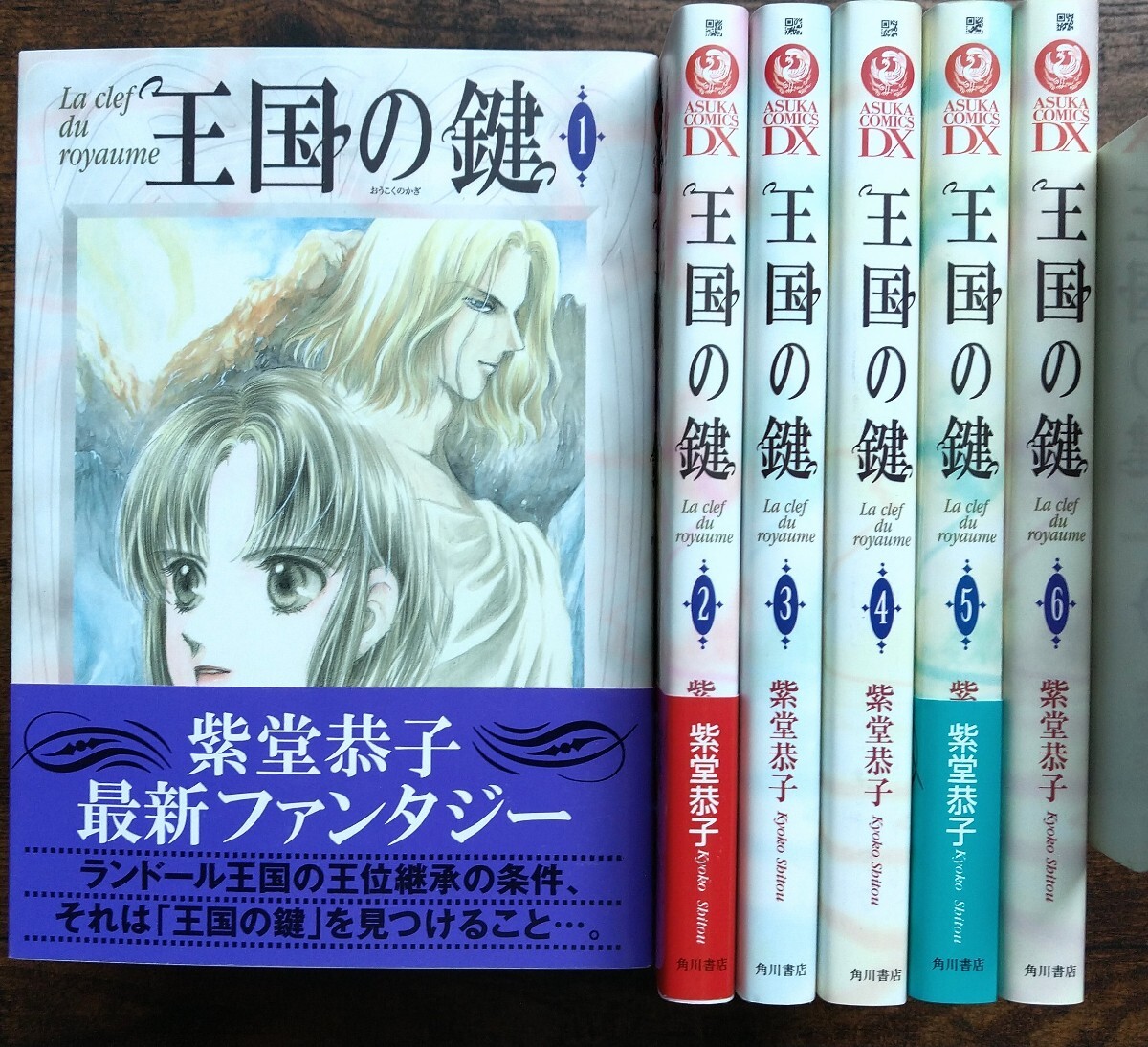 全巻初版 紫堂恭子/王国の鍵 全6巻 完結セット か (あすかコミックスDX)拍卖