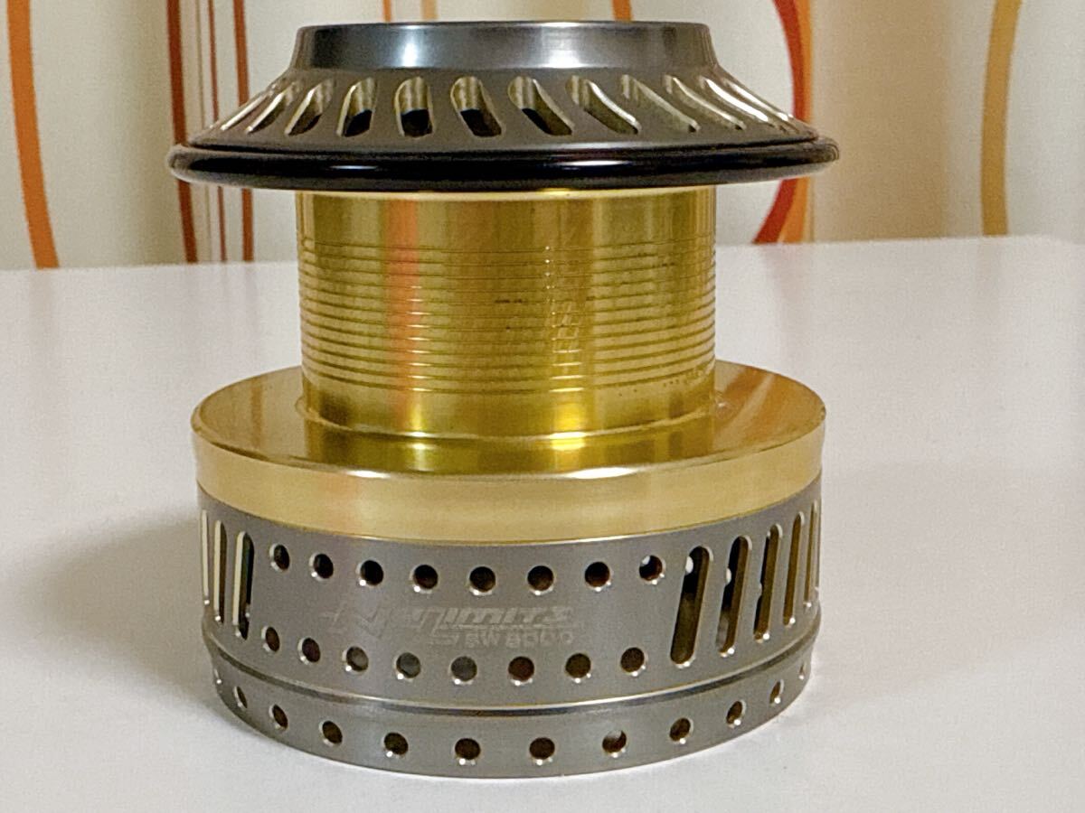 STUDIO Ocean Mark カスタムスプール NO LIMITS 08 SW 8000 ディープチタン ステラ ツインパワー拍卖