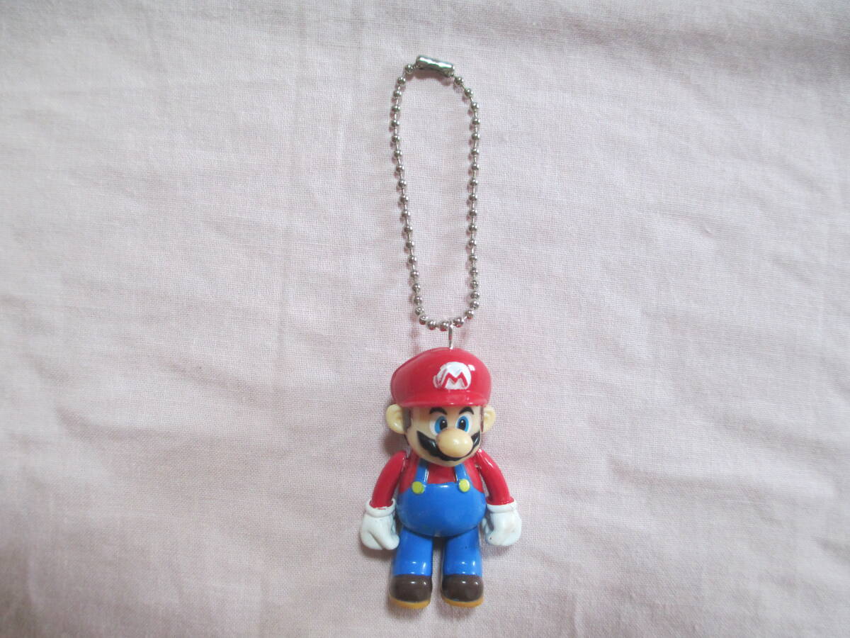 スーパーマリオ フィギュア キーチェーン 手足が動く 任天堂拍卖